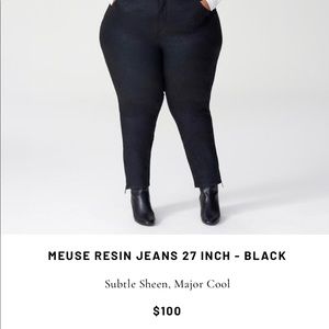 Universal Standard Meuse Resin black size 18